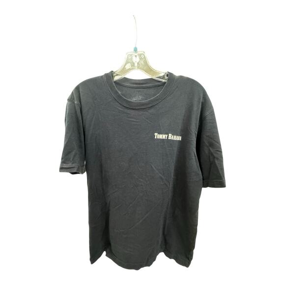 Tommy Bahama Black Shirt M Fistful Of Drivers Baddest Outlaw Golf T-Shirt Active - Picture 1 of 3